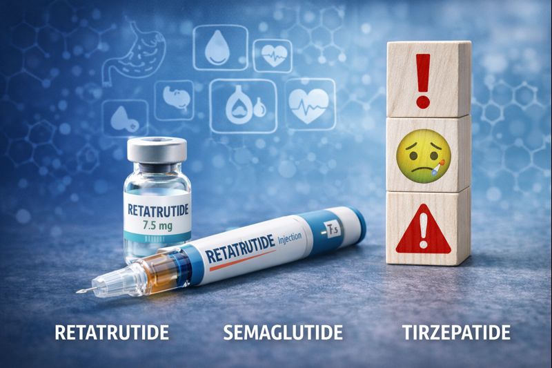 Retatrutide side effects